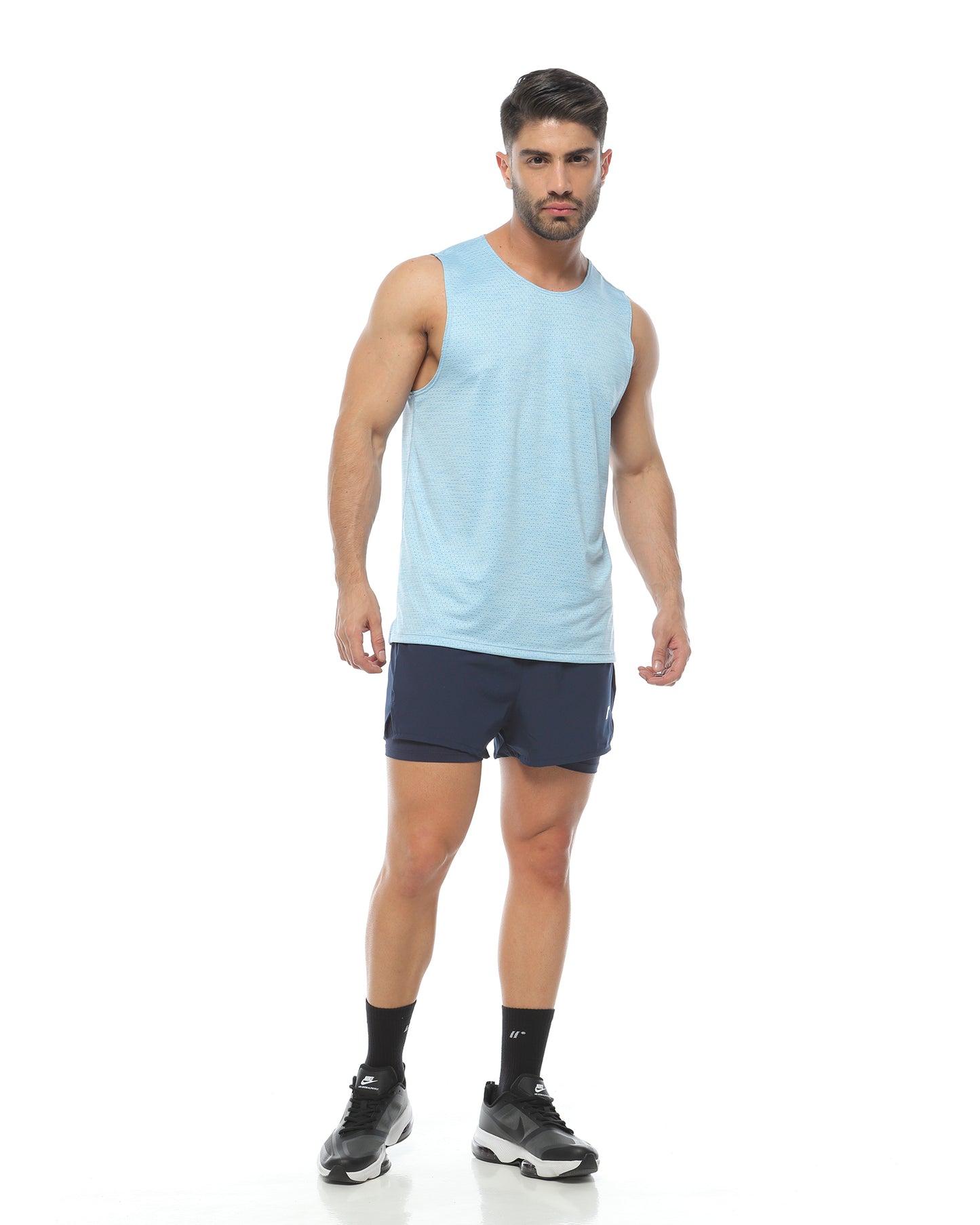 Esqueleto Deportivo Esencial Azul Jaspe