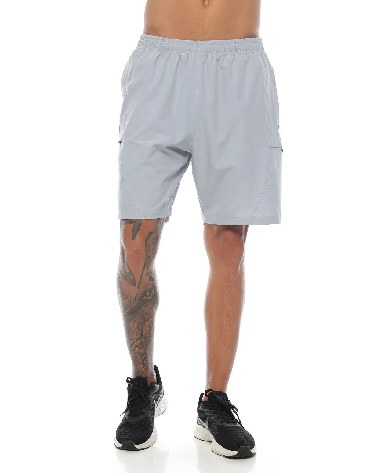 Pantaloneta Tipo Jogger Gris