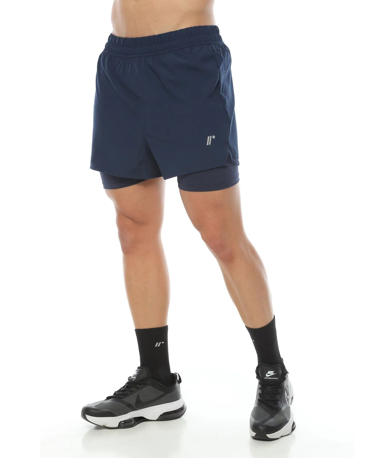 Pantaloneta Running Azul oscuro