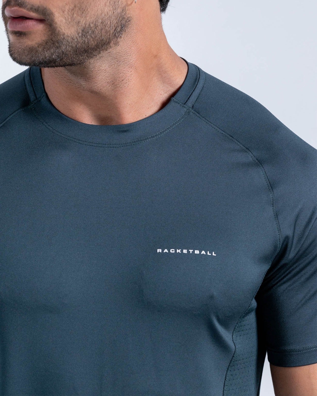 Camiseta Deportiva Verde Oscuro