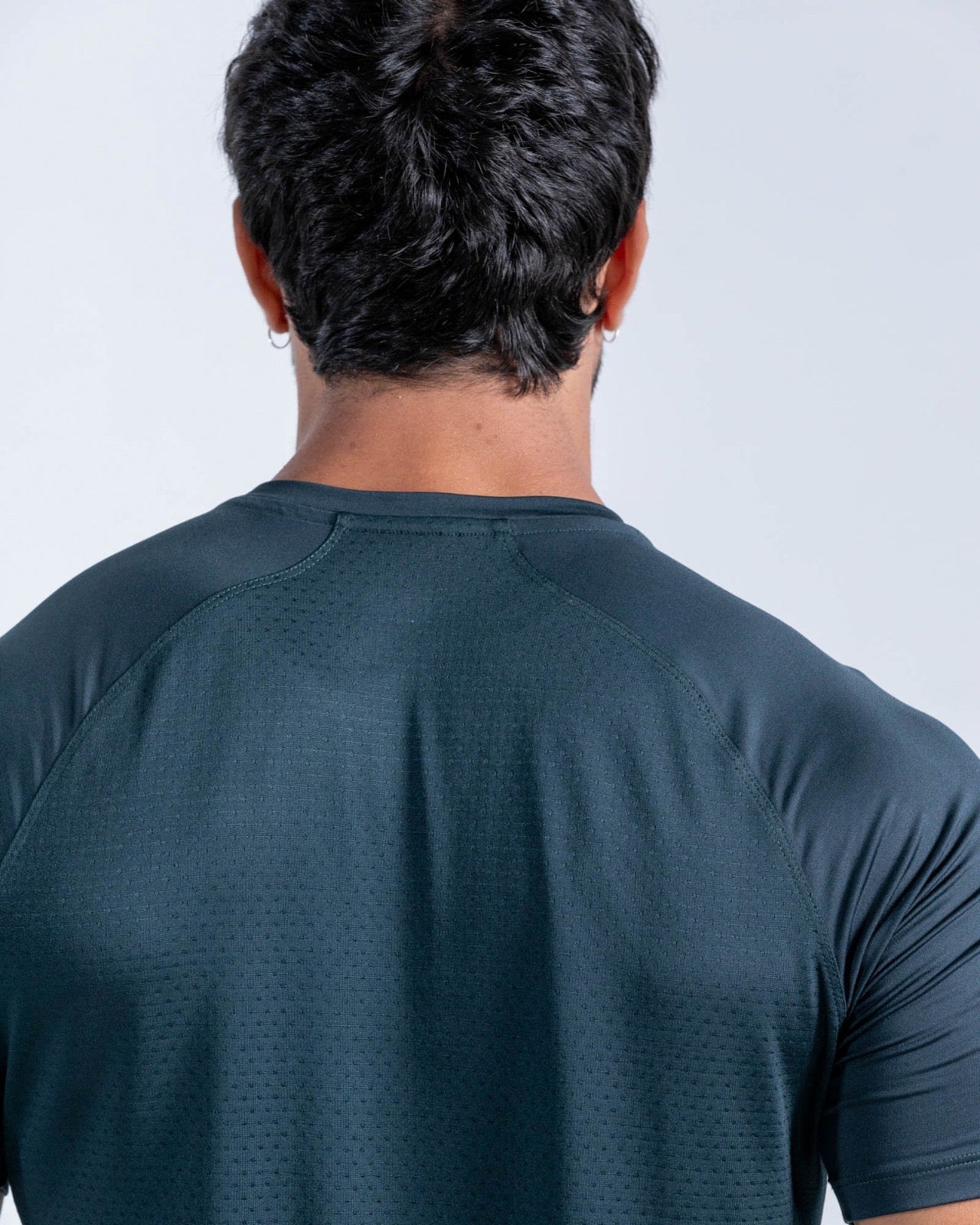 Camiseta Deportiva Verde Oscuro