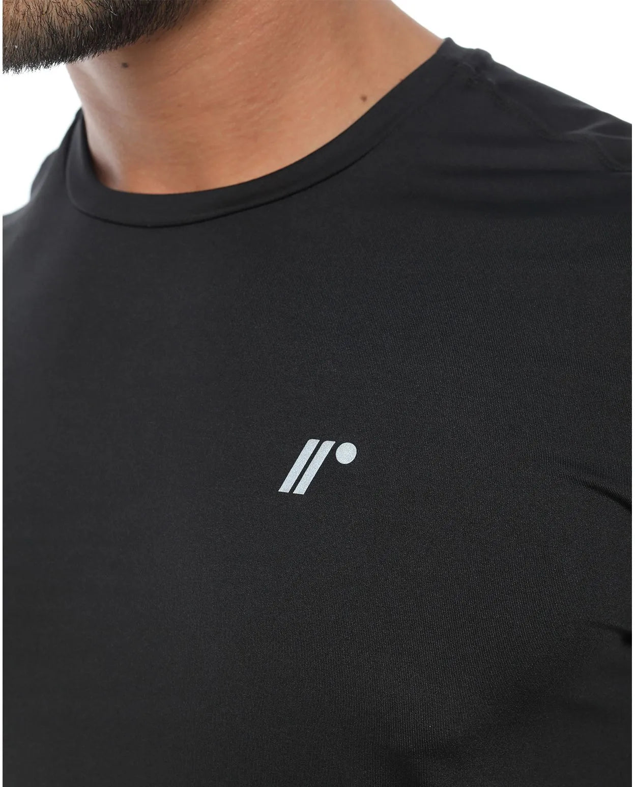 Camiseta Deportiva Basica Negra