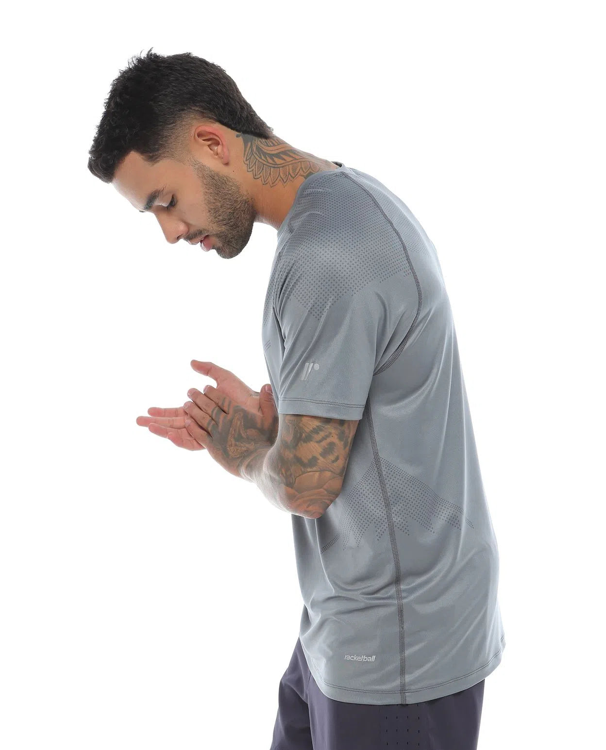 Camiseta Deportiva Neutro Gris