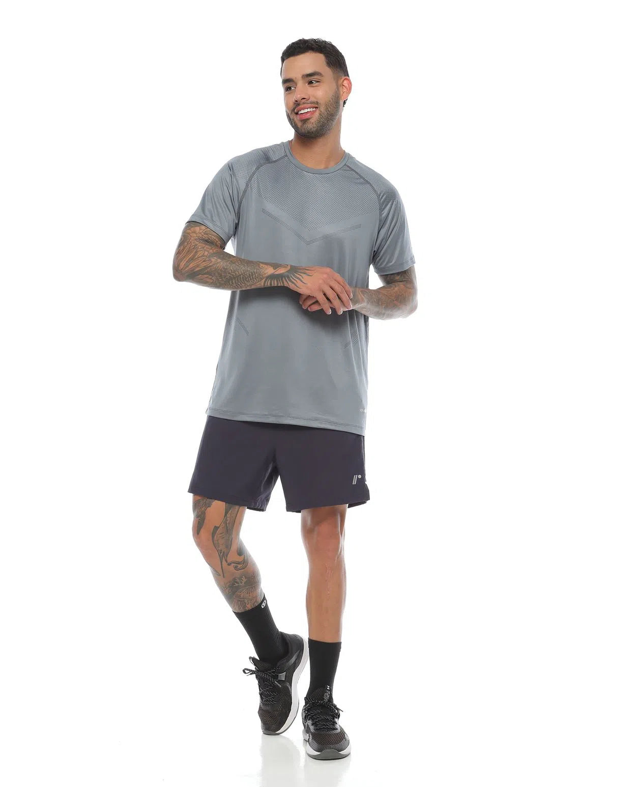Camiseta Deportiva Neutro Gris