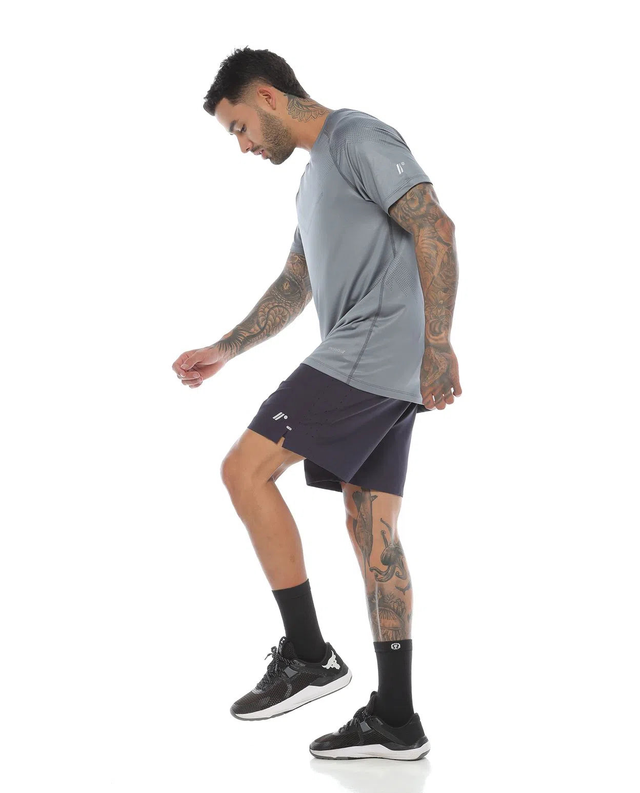 Camiseta Deportiva Neutro Gris