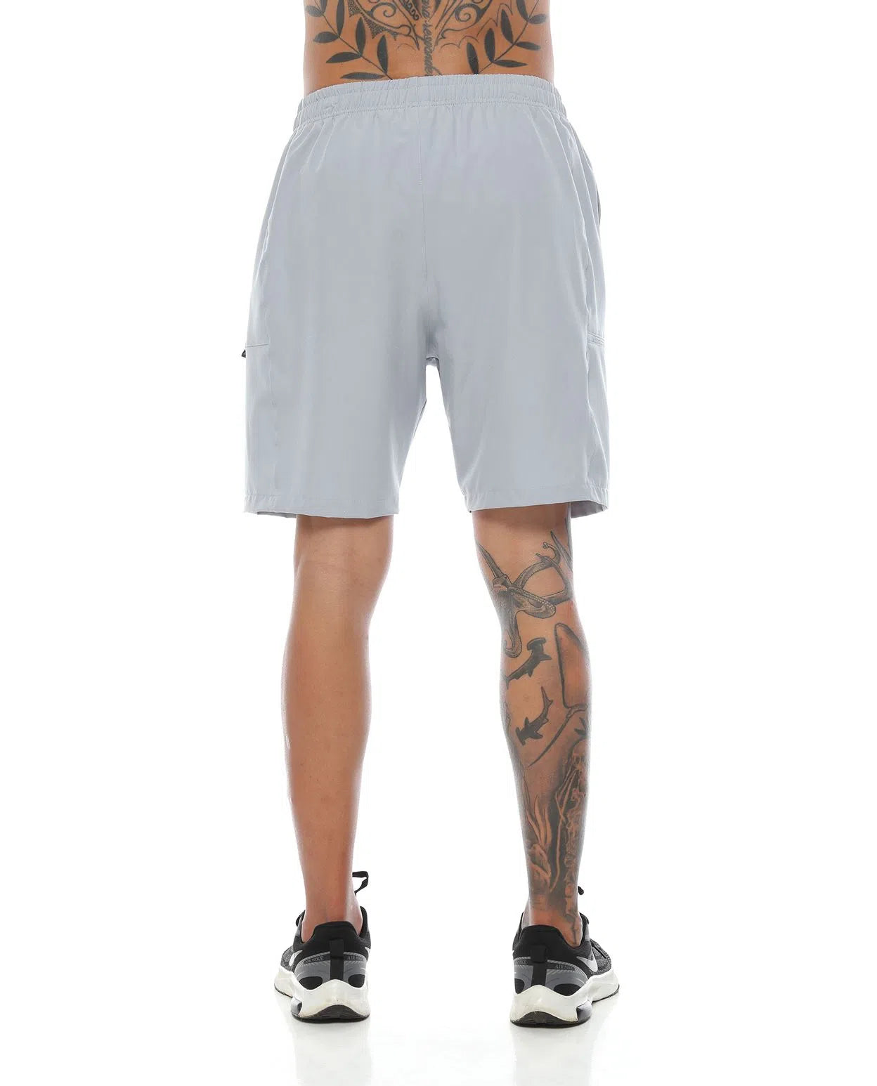 Pantaloneta Tipo Jogger Gris