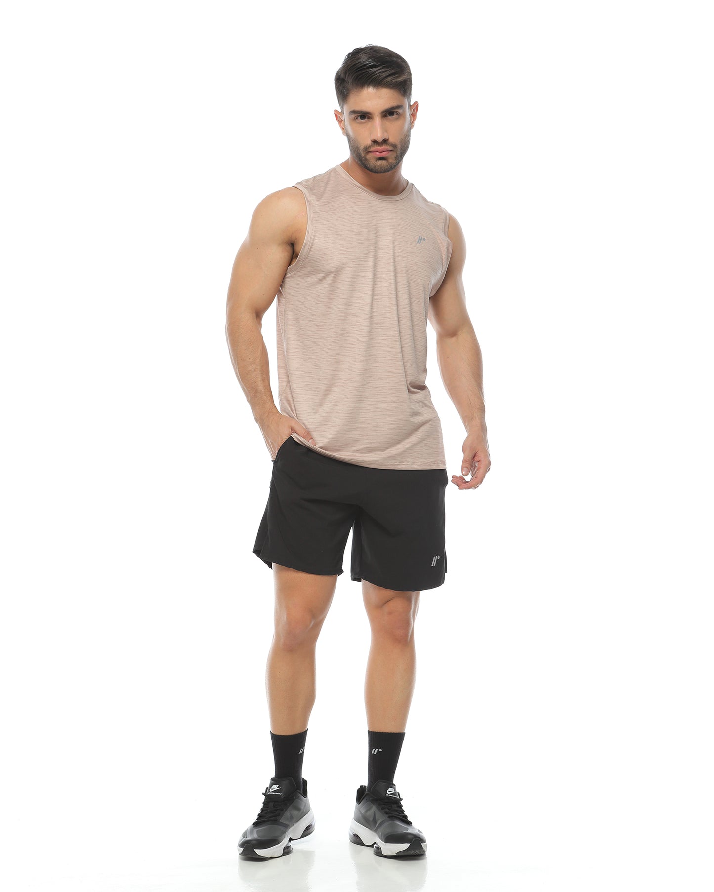 Pantaloneta Deportiva Blanco