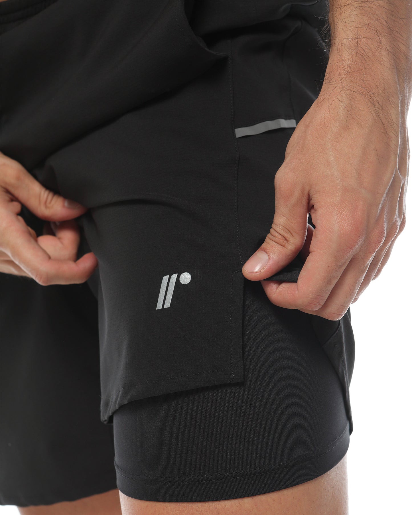 Pantaloneta Deportiva Blanco