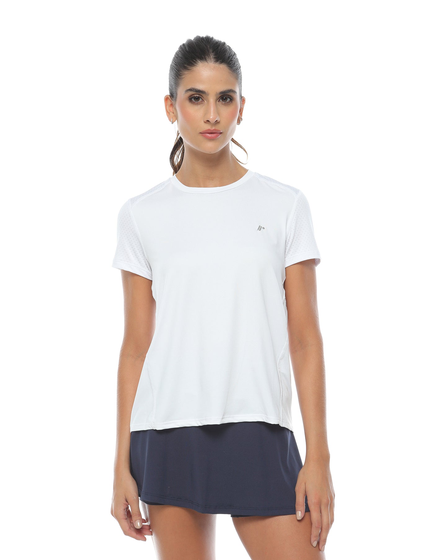Camiseta Deportiva Manga Corta Blanco