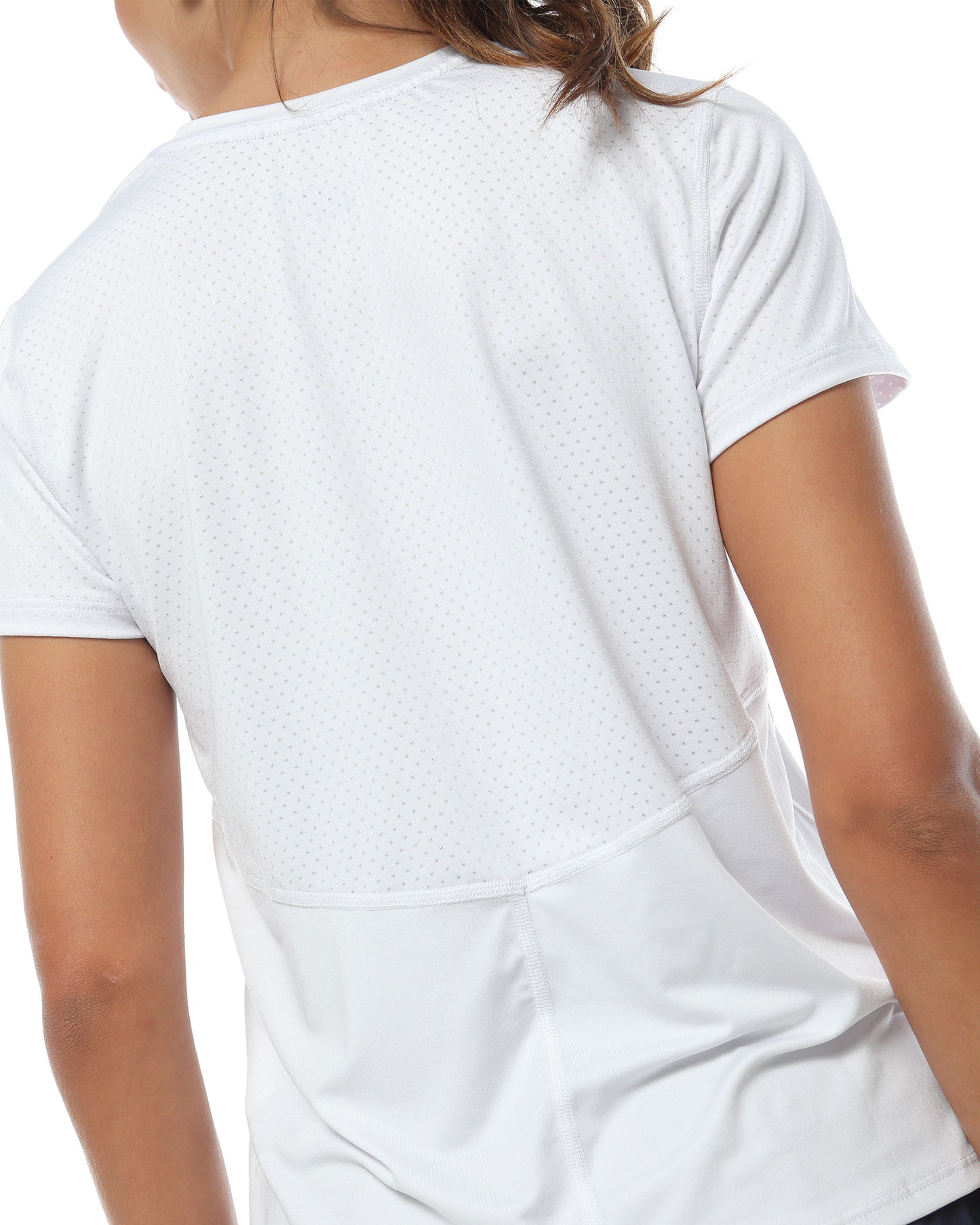 Camiseta Deportiva Manga Corta Blanco