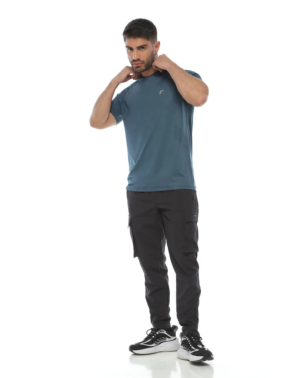 Camiseta Deportiva Fluir Petroleo
