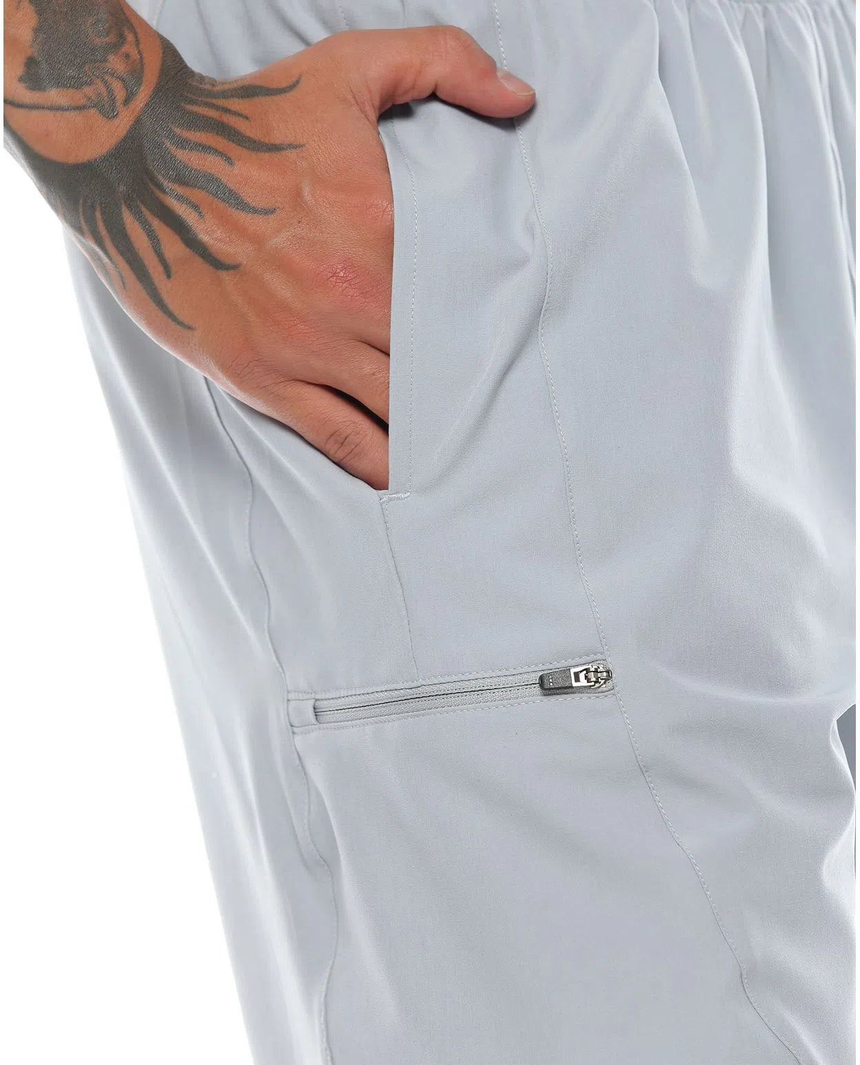Pantaloneta Tipo Jogger Gris