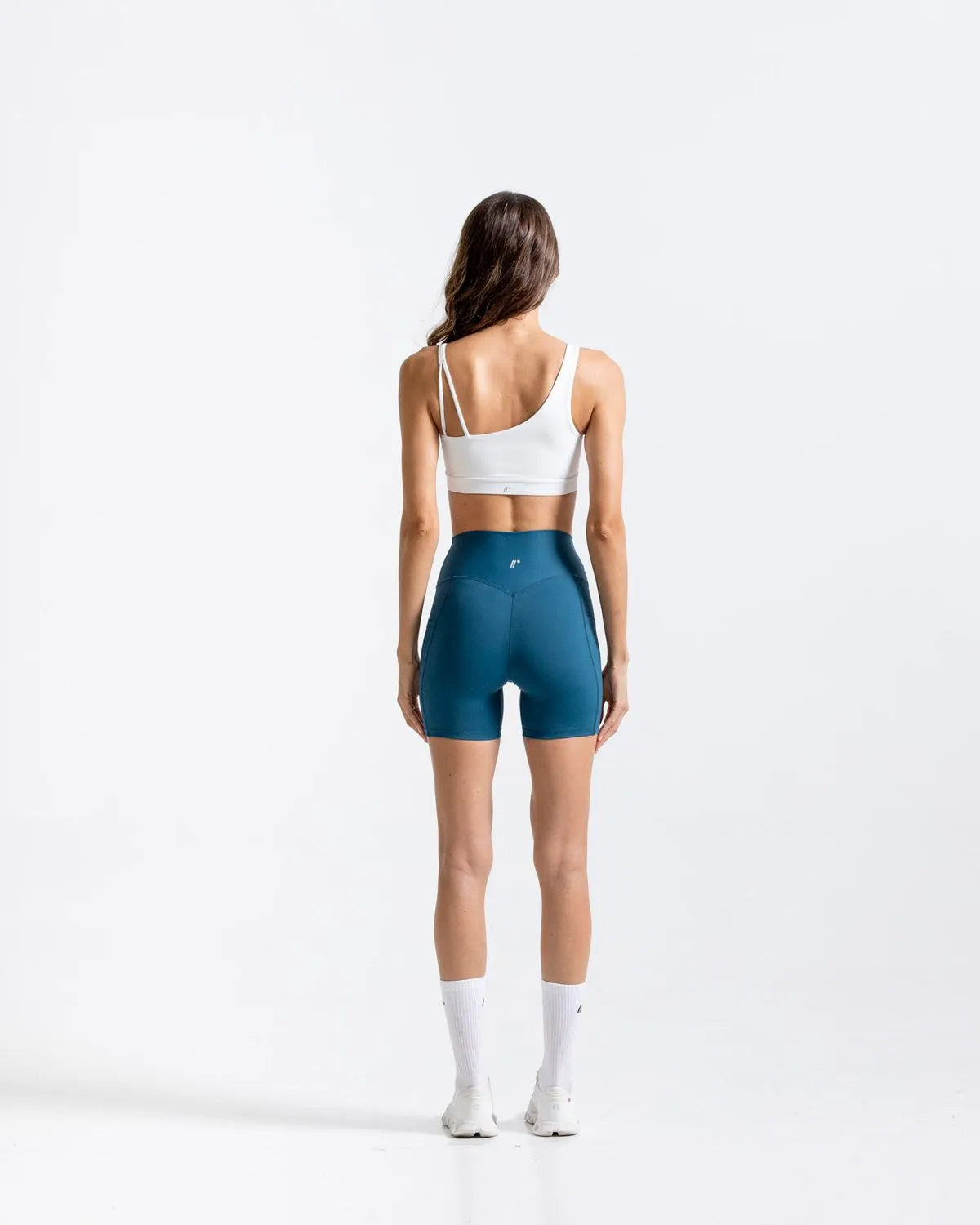 Top Deportivo Blanco Asimetrico