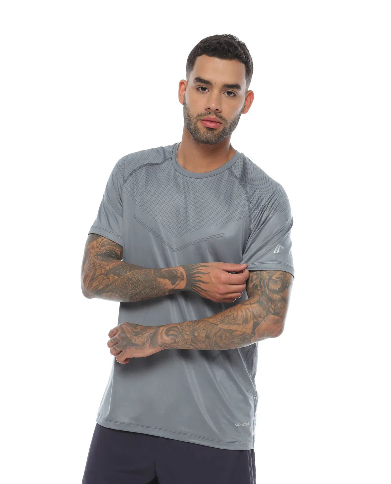 Camiseta Deportiva Neutro Gris