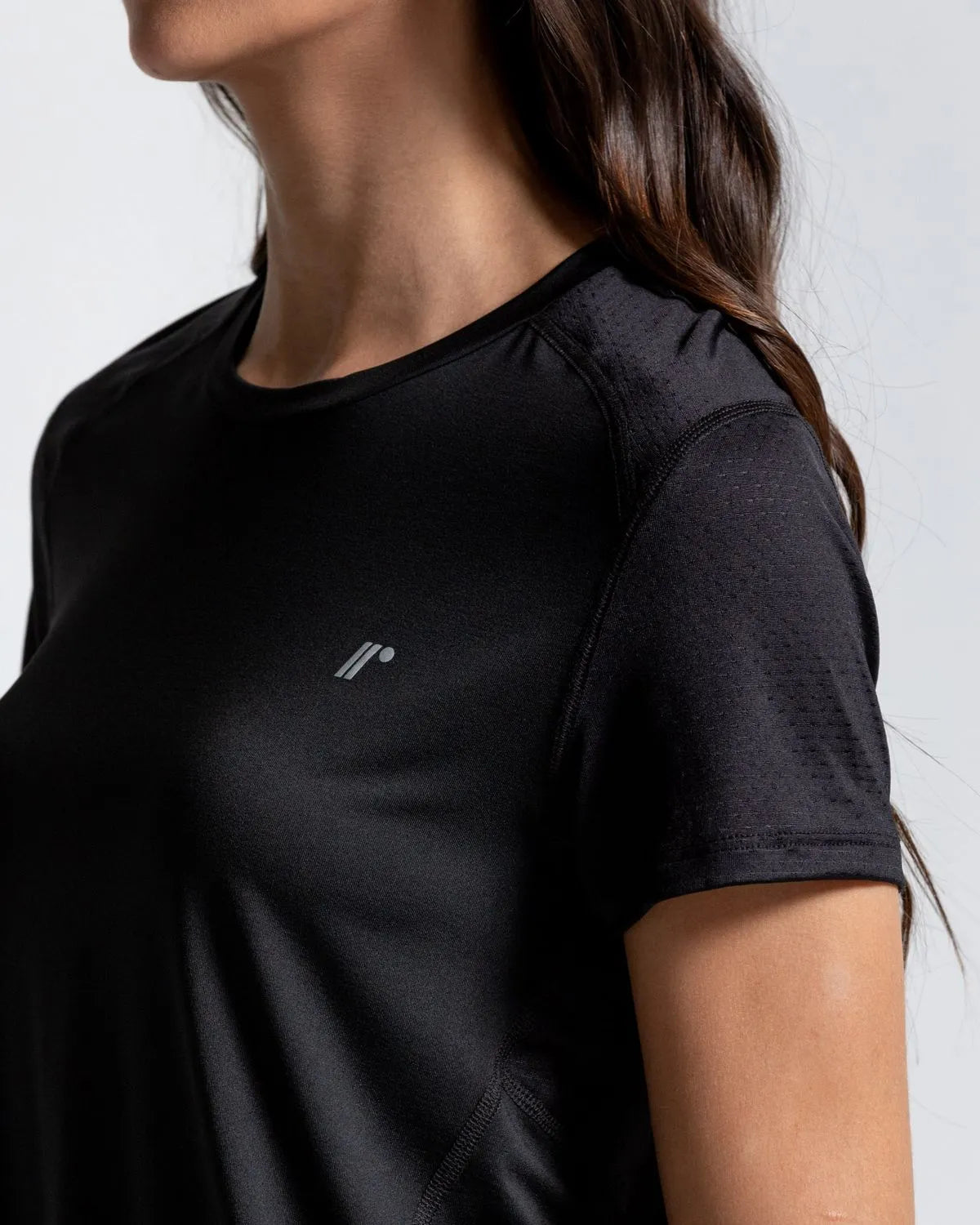 Camiseta Deportiva equilibrio Negro