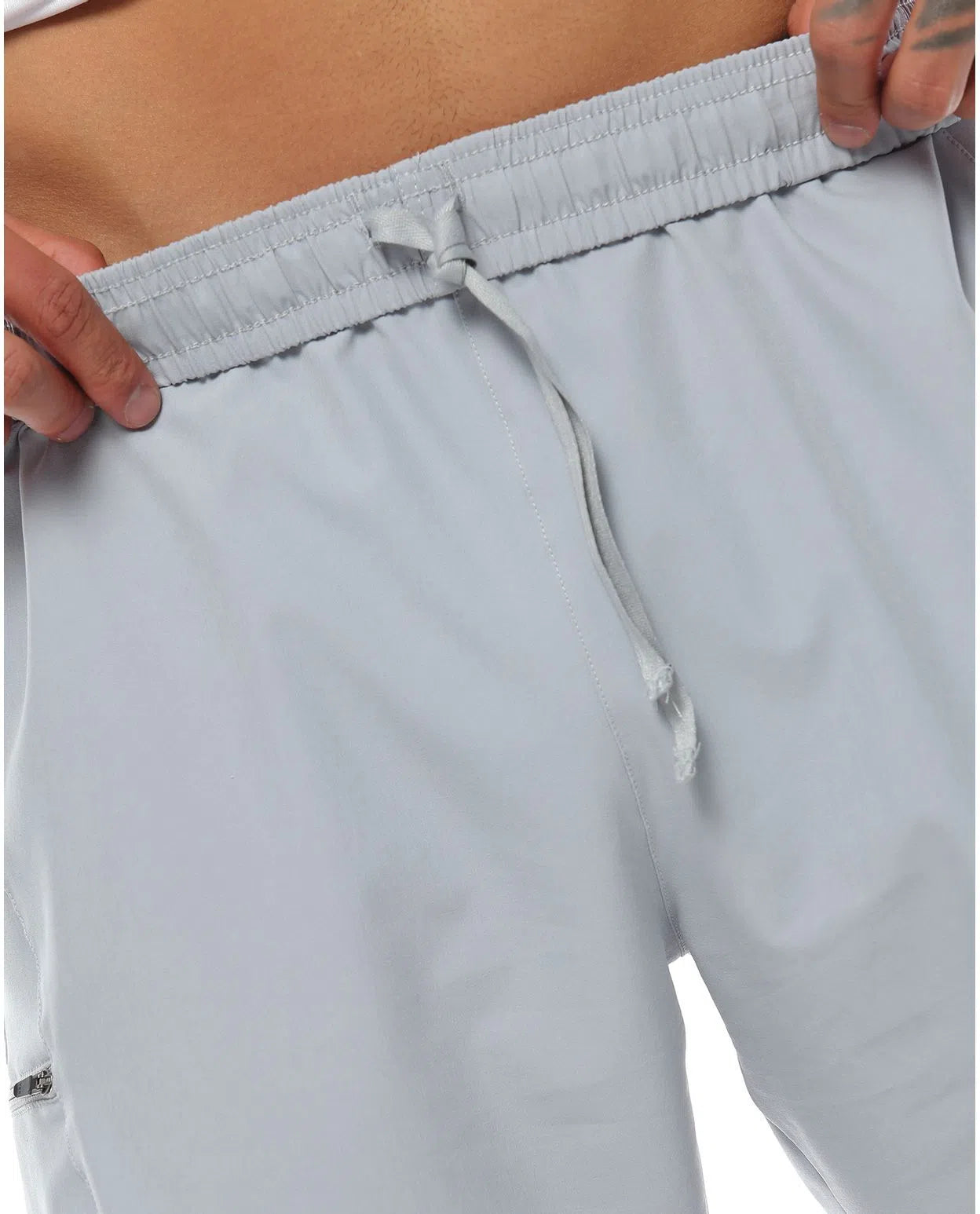 Pantaloneta Tipo Jogger Gris