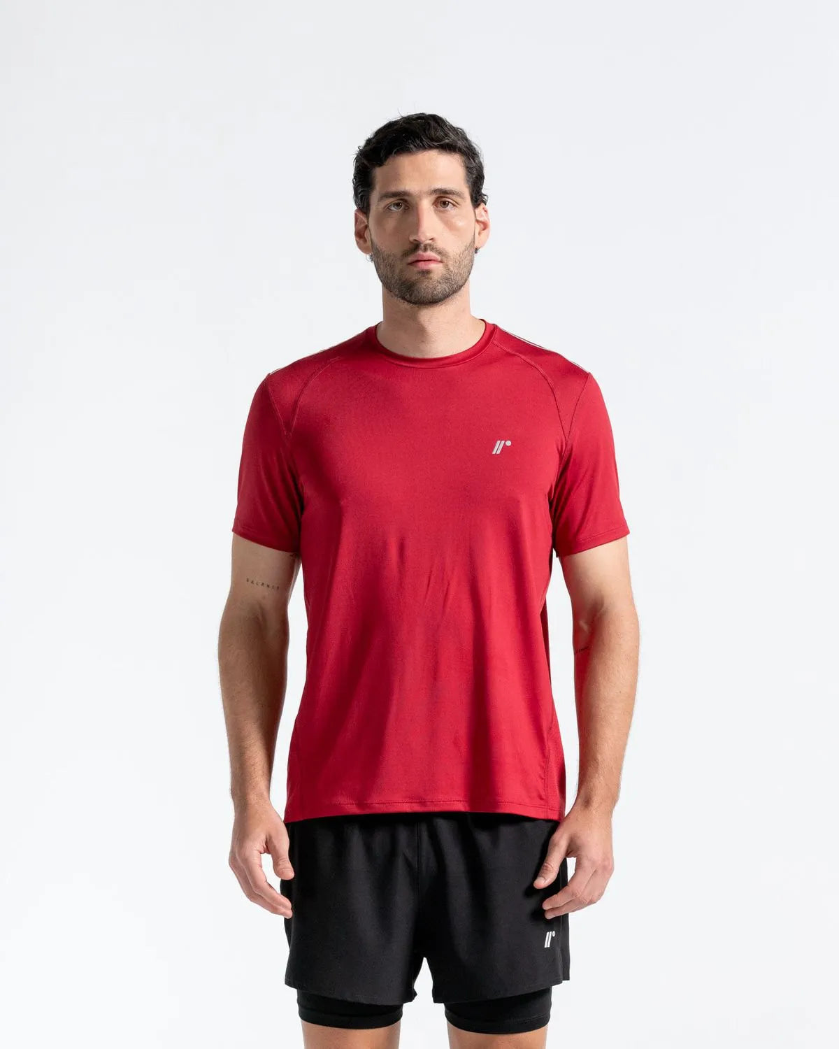 Camiseta Deportiva Esencial Rojo