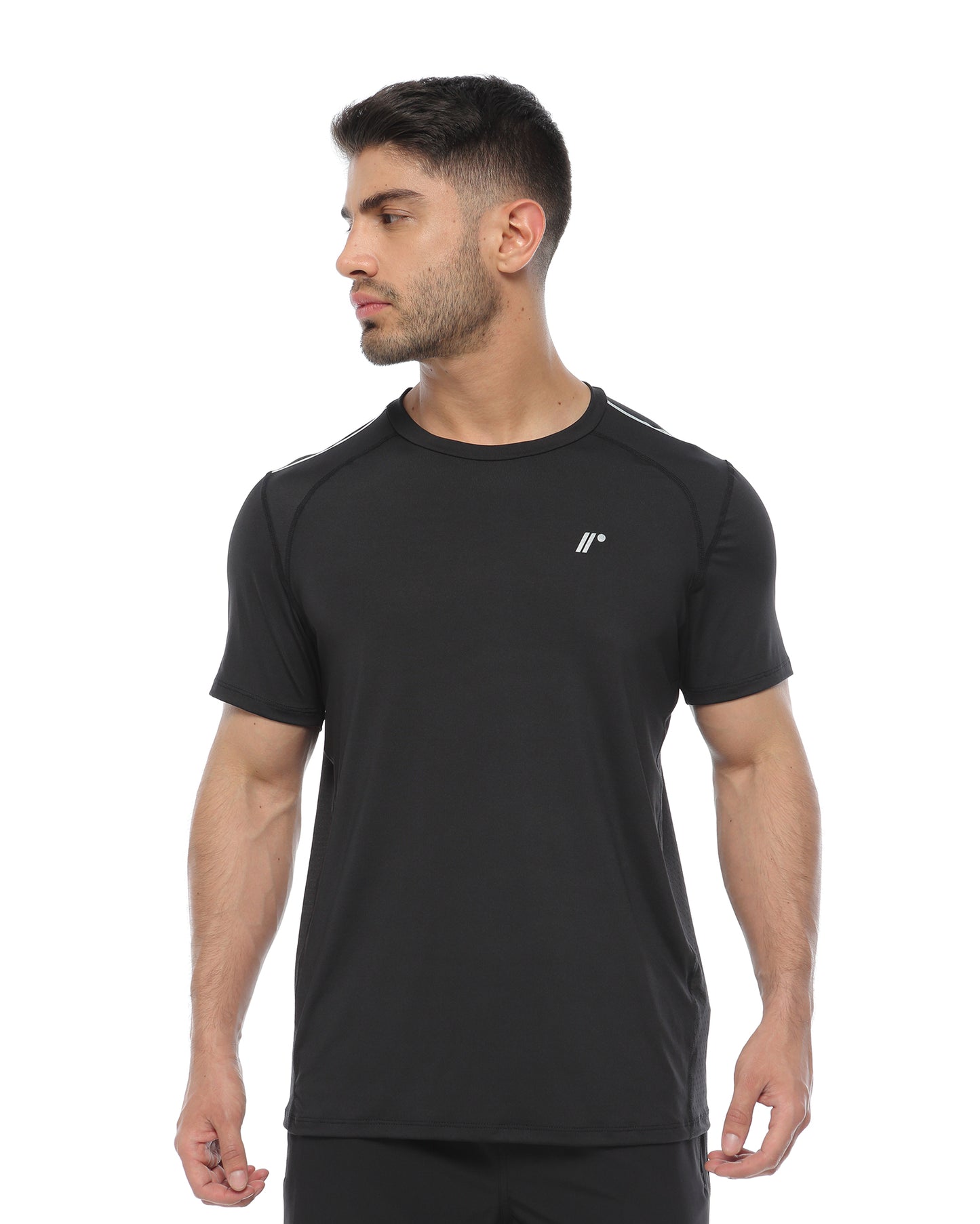 Camiseta Deportiva Esencial Negro