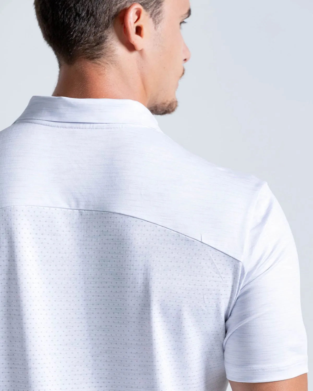 Camiseta Tipo Polo Blanca
