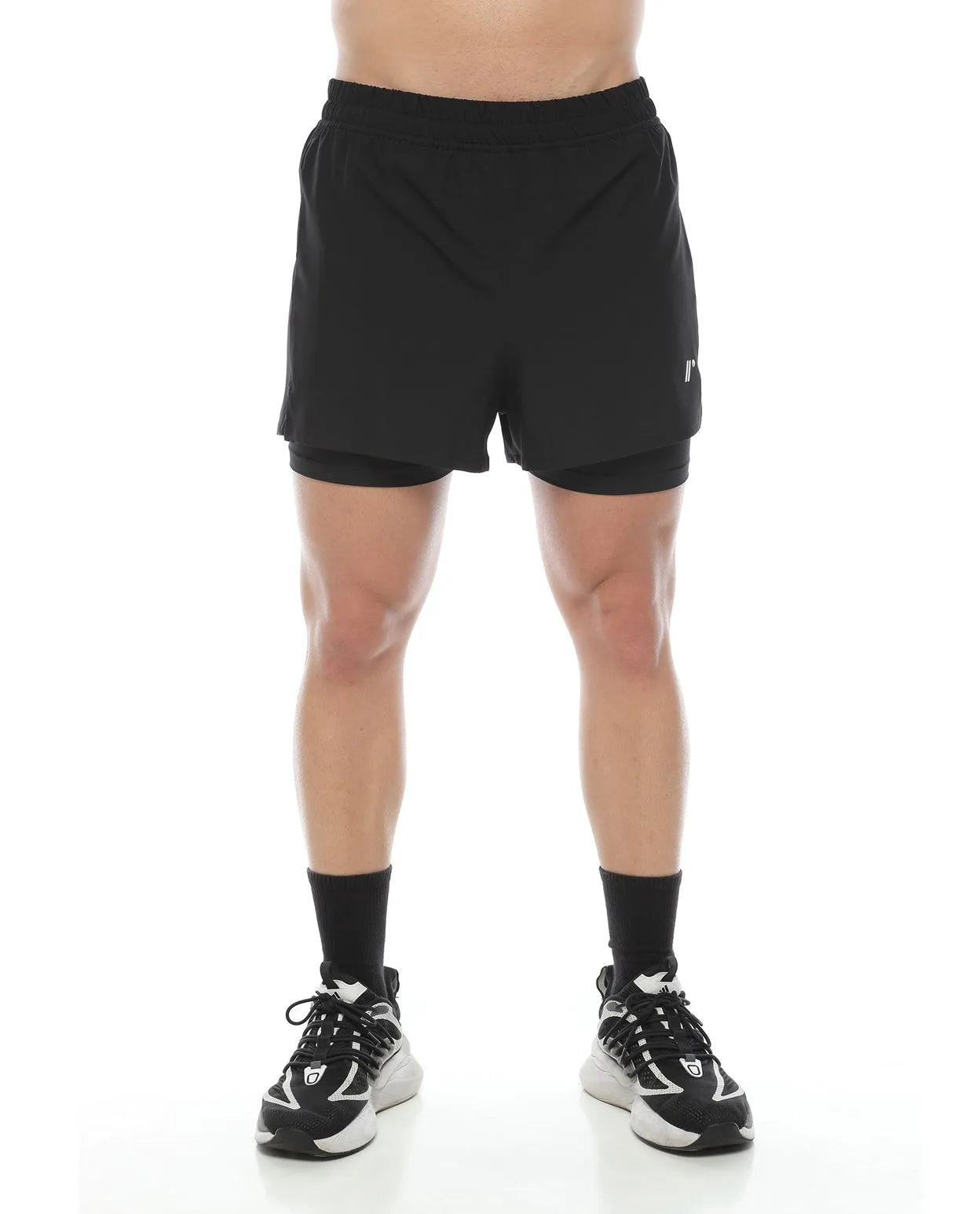 Pantaloneta Running Negro