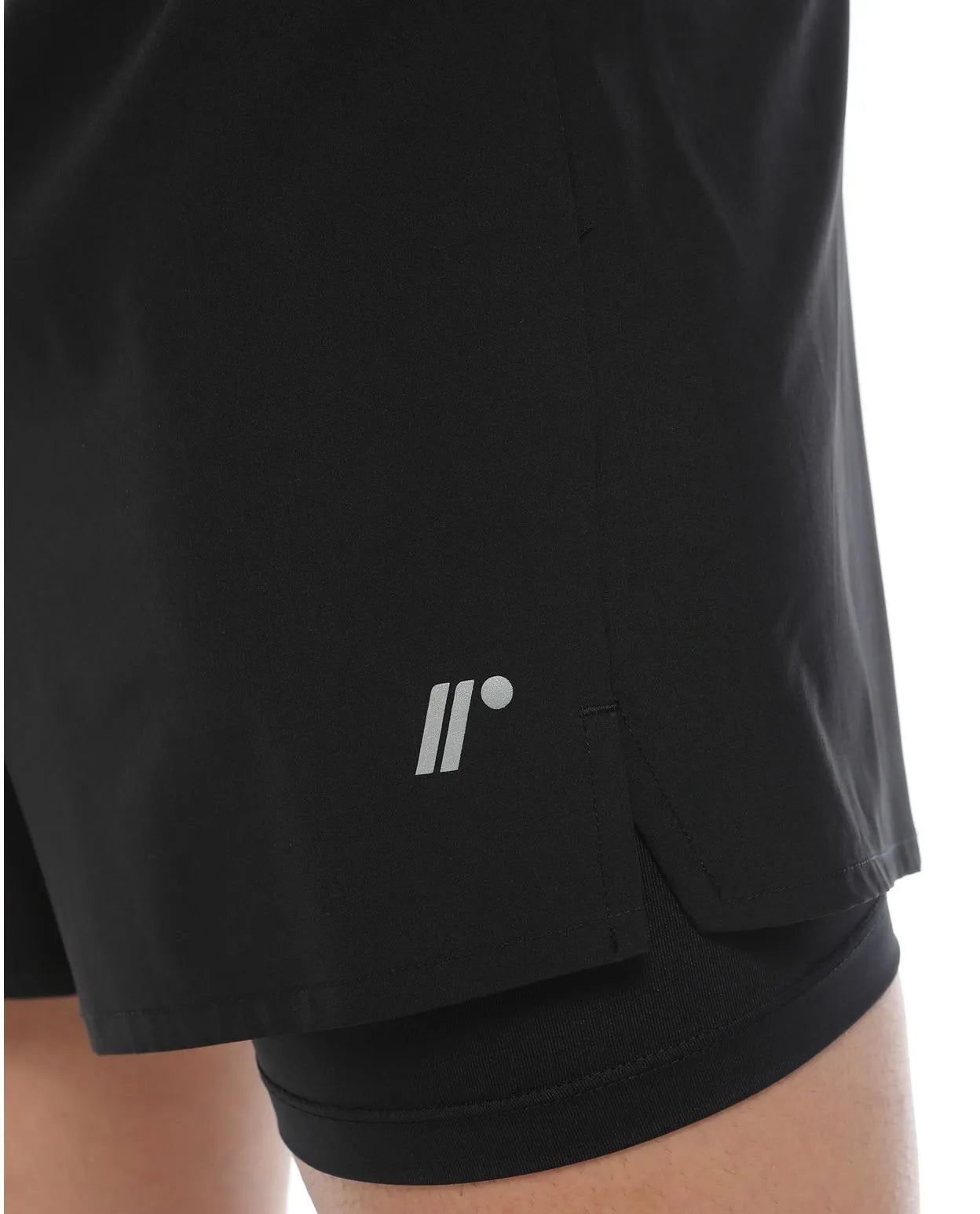 Pantaloneta Running Negro