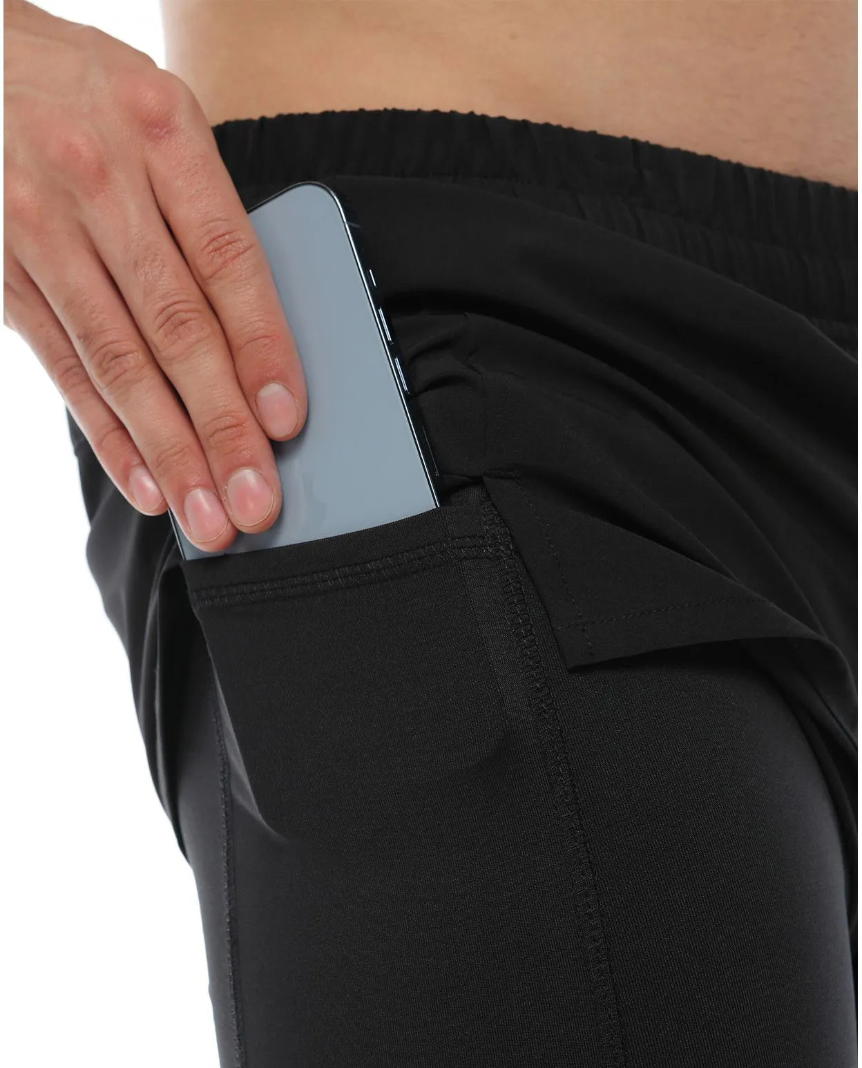 Pantaloneta Running Negro