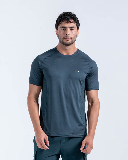Camiseta Deportiva Verde Oscuro