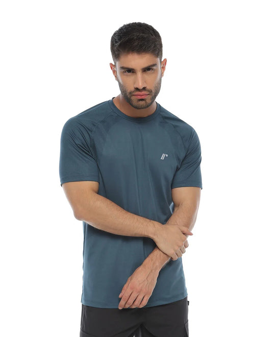 Camiseta Deportiva Fluir Petroleo