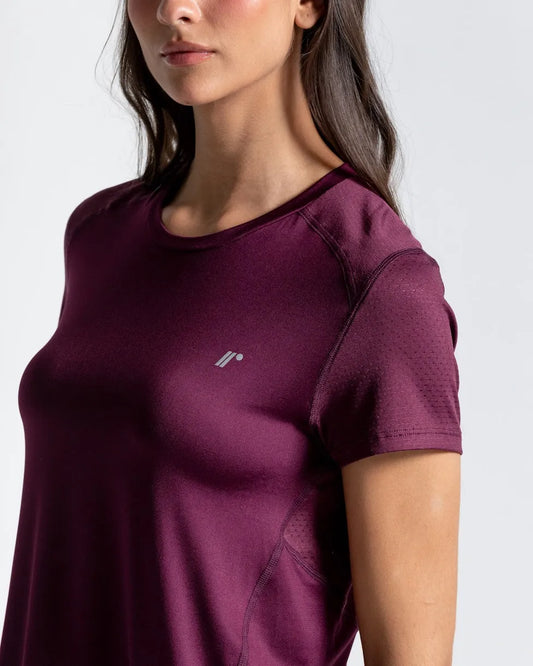 Camiseta Deportiva equilibrio Uva