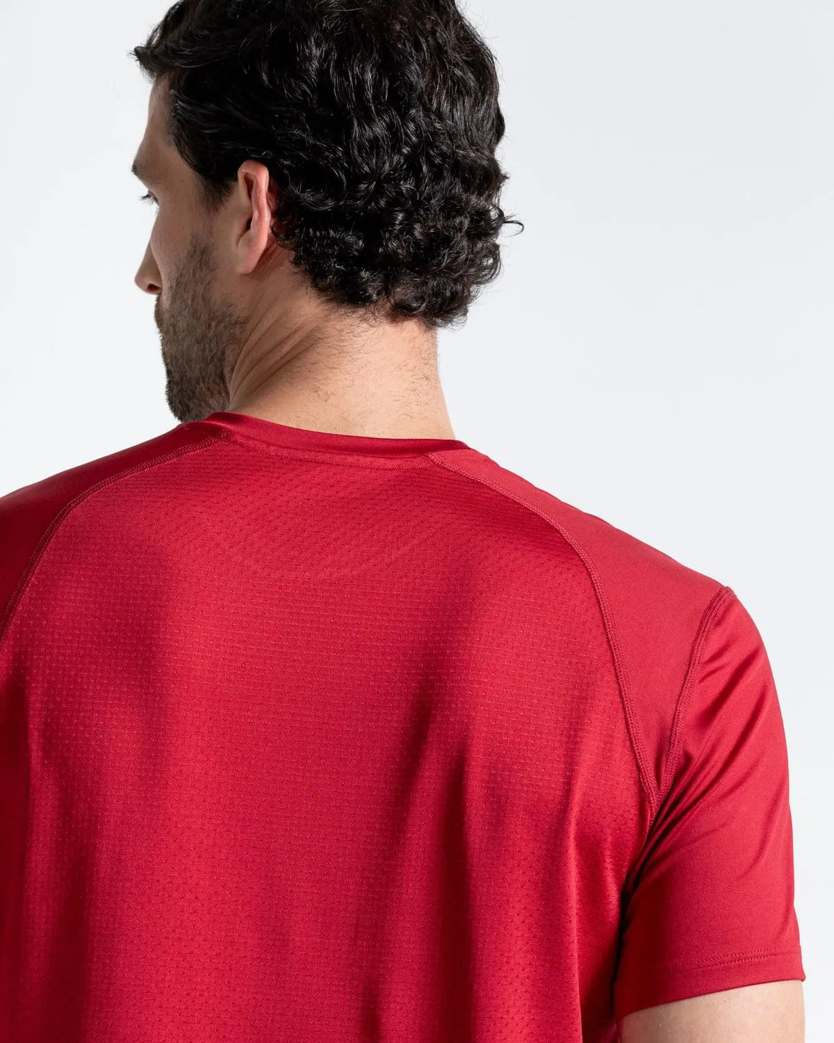 Camiseta Deportiva Esencial Rojo